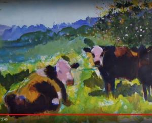 Cow Painting - Video part 7